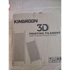 KINGROON 3D Printing Filament PETG Basic Transparent 1.75mm Unif Dia. Tolerance